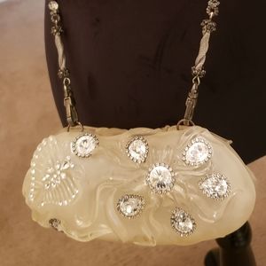 Maya Evangelista Jeweled Clutch/Evening bag